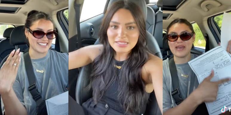 TikToker Shares Legal Document Fiancé Signed Agreeing To Pay Her Bills If He Cheats Chaylene Martinez TikTok