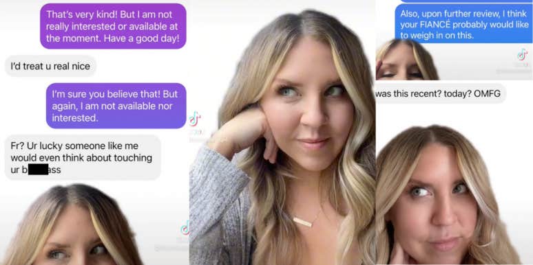 TikToker sends man's rude messages to his fiancee