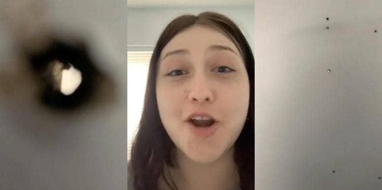 TikToker Says She Found 'Peephole' In Ex-Roommate's Room That Looks Into Her Shower TikToker finds peephole in ex-roommates room