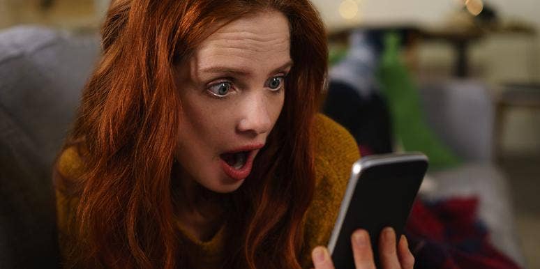 4 Dating Horror Stories Everyone Who's Tried Tinder Can Totally Relate To girl on the phone