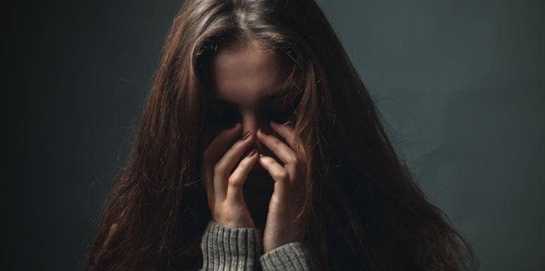 To The Girl Who Stays Quiet Despite The Pain She Feels Inside girl crying
