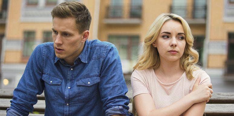 8 Toxic Phrases That Destroy Relationships In Seconds couple frustrated with each other