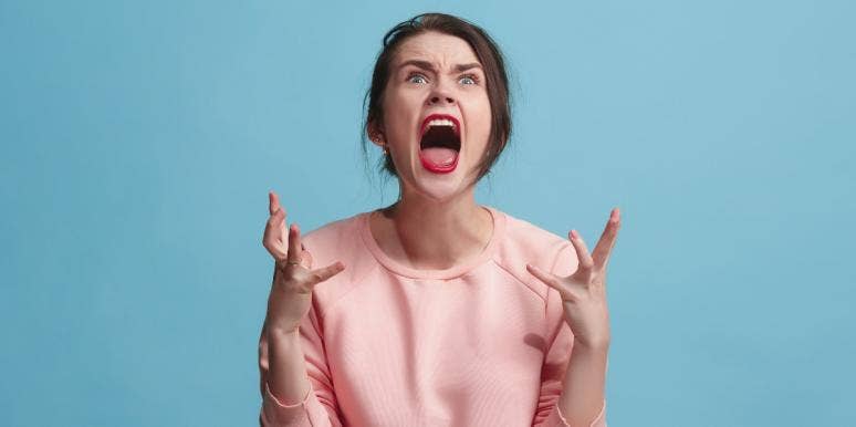 toxic sibling frustrated woman