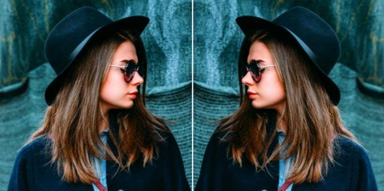 Don't Treat Me Like I'm Weak Just Because I Have Anxiety woman in hat and glasses