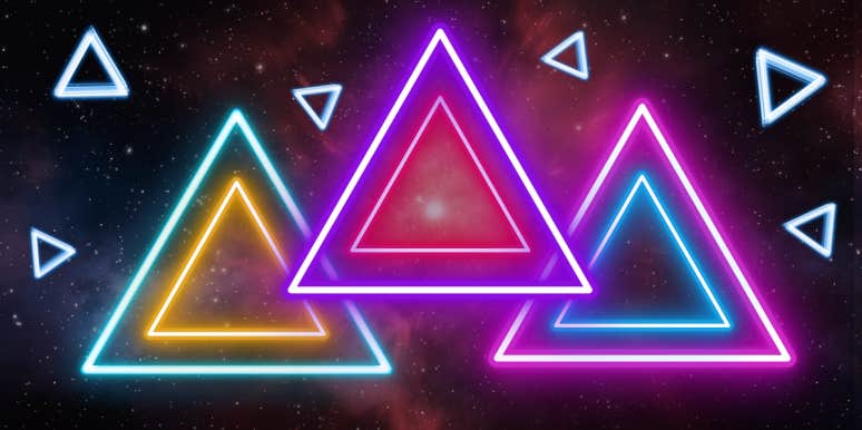 colorful triangles