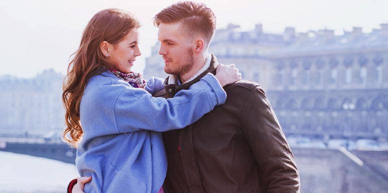 There Are Only Two Types Of Relationships — Which One Are You In? couple embracing each other