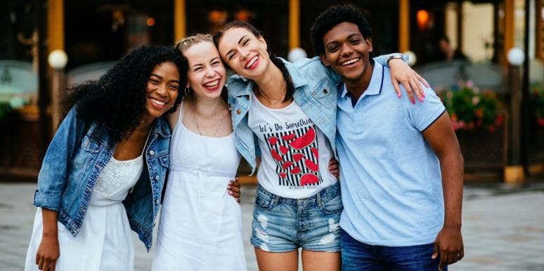 14 Common Types Of Bias: List Of Cognitive Biases Explained group of friends smiling