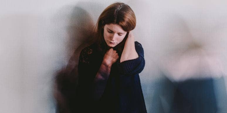 types of burnout woman sitting on the floor burned out
