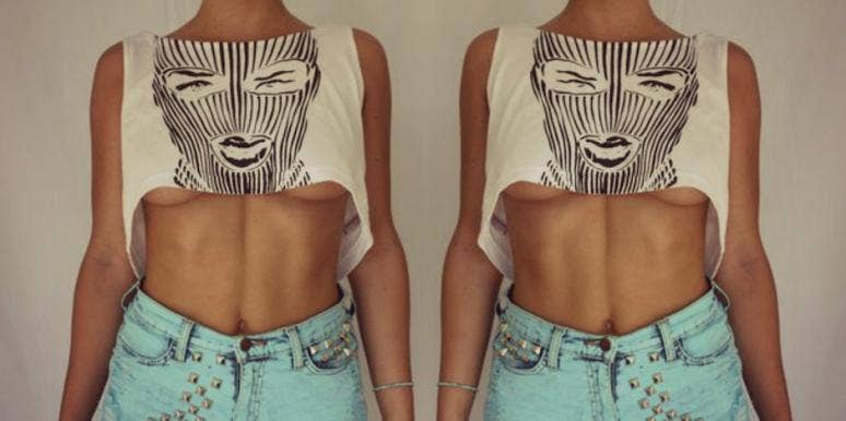 underboob sweat underboob sweat