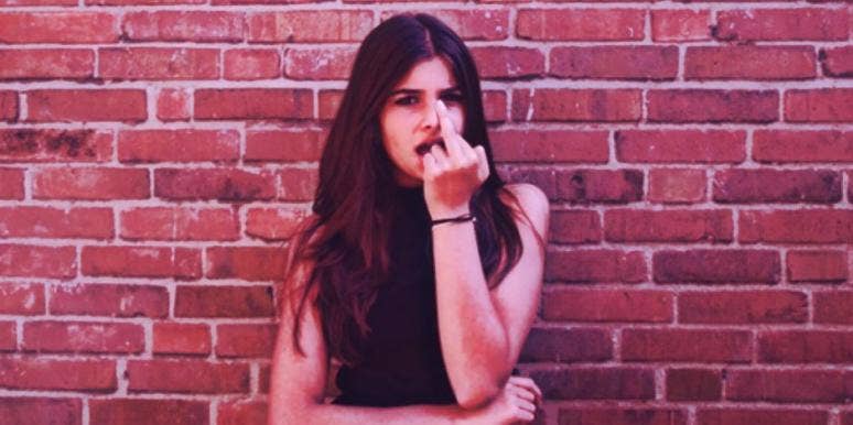 middle finger middle finger