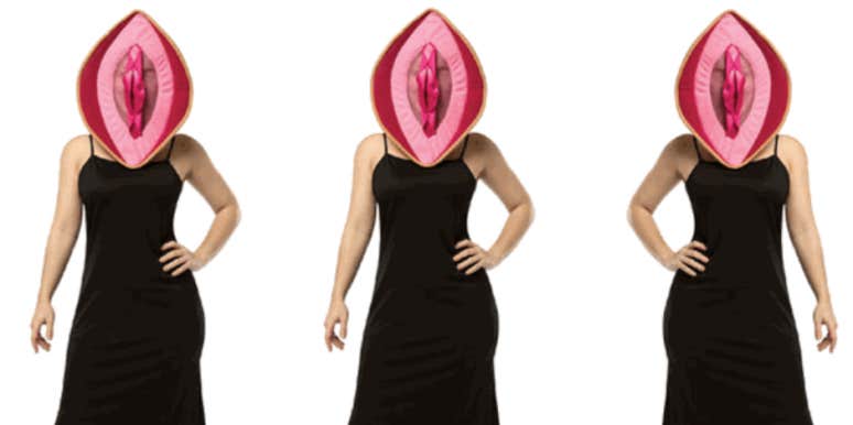 vagina, halloween costume vagina, halloween costume