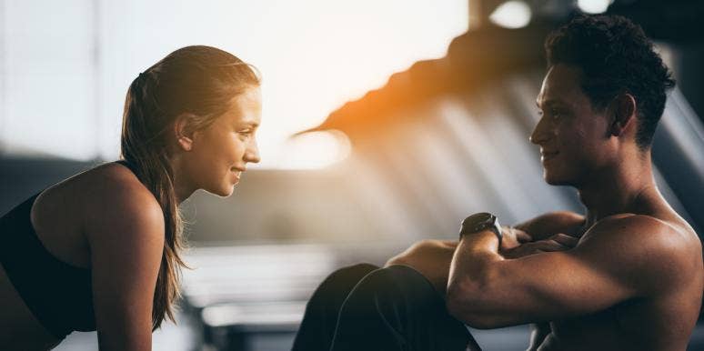 I Used My Fitness Watch To Prove That Sex Is Better Than The Gym woman working out at gym