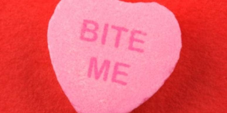 valentine's day candy heart