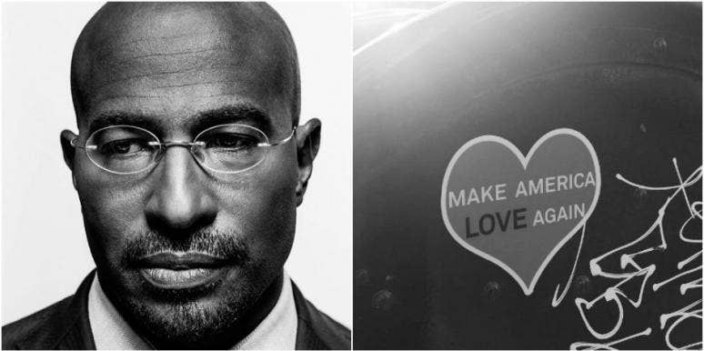 Van Jones Love Army 2017 election Trump Van Jones Love Army 2017 election Trump
