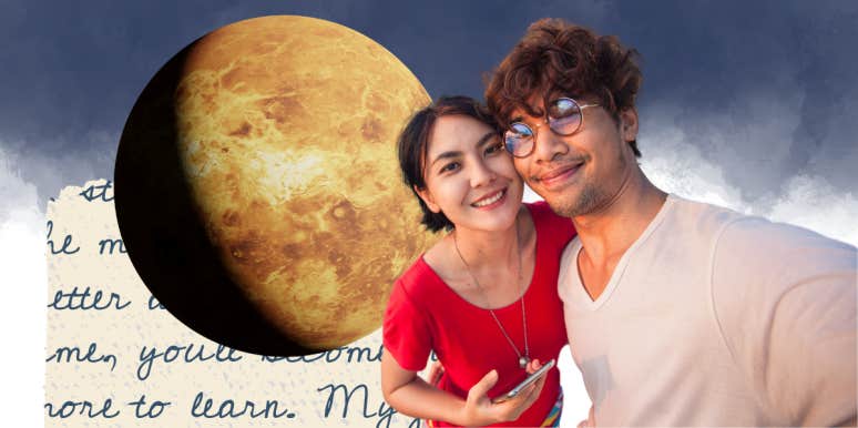 Your Venus Sign's Love Language couple and planet venus