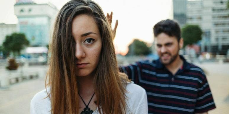 5 Signs You're Being Verbally Abused — And Don't Even Realize It woman being verbally abused