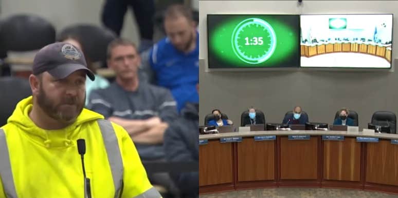 School Told This Man's Daughter That She Wasn't Sexually Assaulted Because It Was 'Over The Clothes' Father talking to School Board