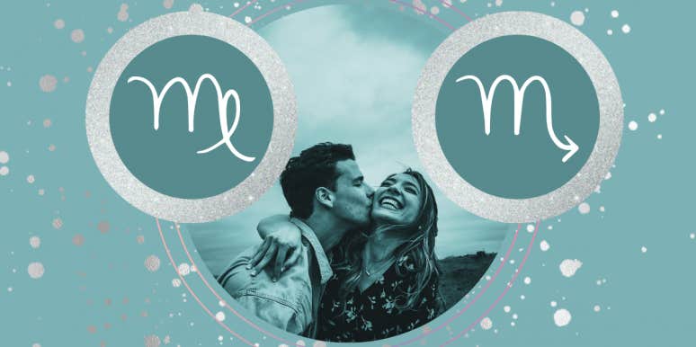 Virgo Man, Scorpio Woman Compatibility In Love And Life virgo and scorpio glyphs, happy couple