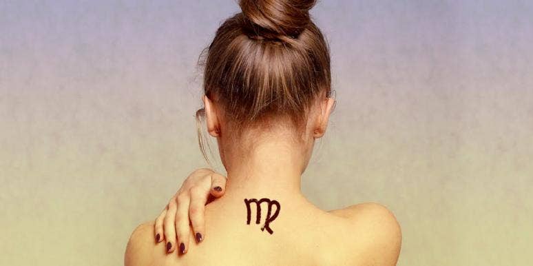 Virgo Woman: Love, Personality Traits And Facts woman with virgo tattoo on her neck