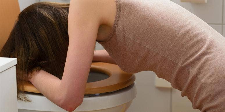 Woman Lives With A Disease Where She Can't Stop Vomiting Woman Lives With A Disease Where She Can't Stop Vomiting