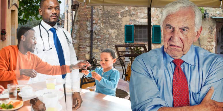 Family experiencing racism at a breakfast restaurant 