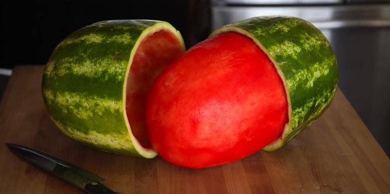 We Do Not Like Looking At This Photo Of A Skinned Watermelon We Do Not Like Looking At This Photo Of A Skinned Watermelon