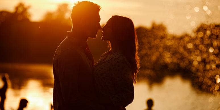 Marry A Man Who Looks At You Like You're Magic happy couple in the sunlight