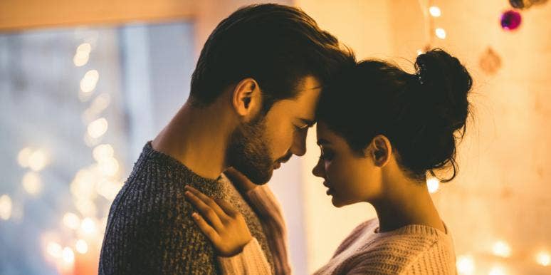 5 Scientific Ways To Improve Your Relationship (& Make It More Romantic, Too!) woman and man embracing