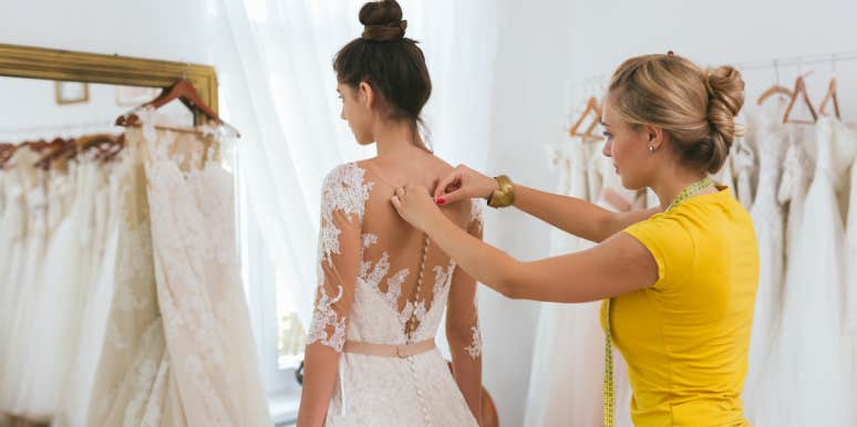 Woman Finds Out Her Mom Paid For Stranger's Wedding Dress But Won't Pay For Hers Wedding dress shopping