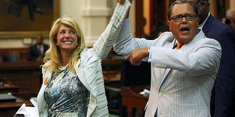 One-Woman Show: Wendy Davis Blocks Texas' Anti-Abortion Bill wendy davis
