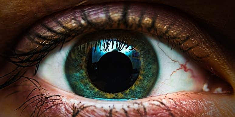 Why Your Pupils Dilate When You Look At Someone eye with a dilated pupil