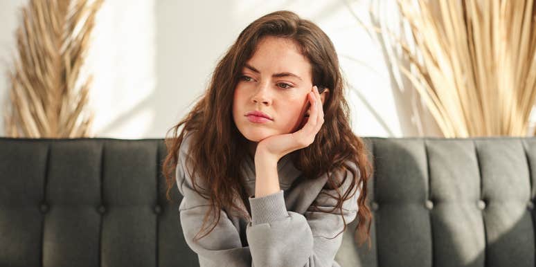 What If Losing Everything Was The Best Thing To Ever Happen To You? woman sitting thinking