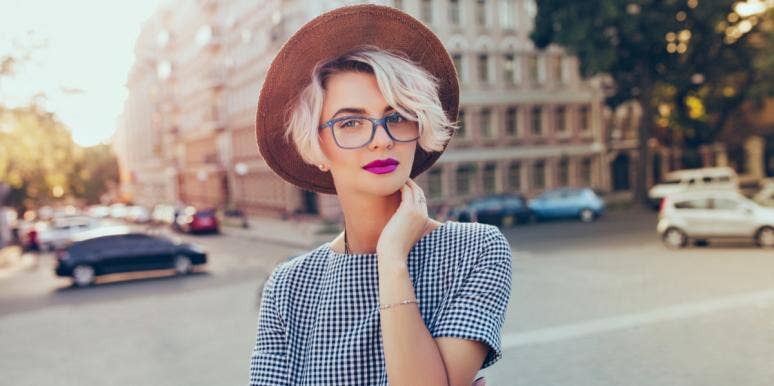 5 Smart Ways To Boost Your Emotional Intelligence And Control Your Emotions woman in glasses on street