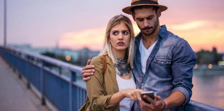 What Is Micro-Cheating And 9 Big Signs Your Man Is Doing It man woman on bridge