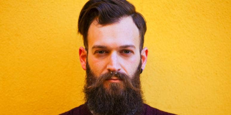 What Is Negging? 15 Men Reveal Why They Use This Awful Tactic To Get Women man with mustache and nose piercing