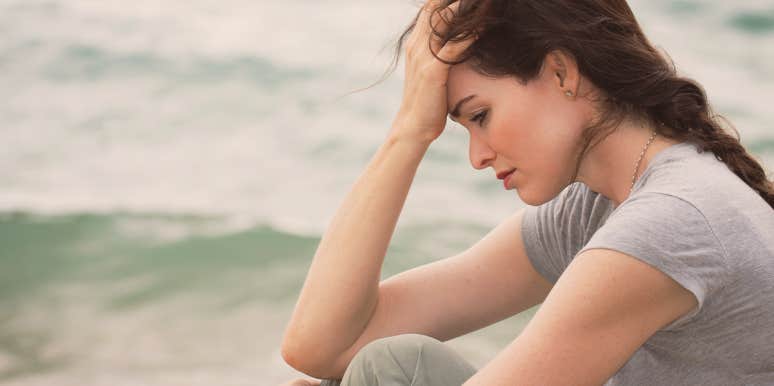 The Devastating Reality Of Having Depression And OCD At The Same Time woman looking depressed
