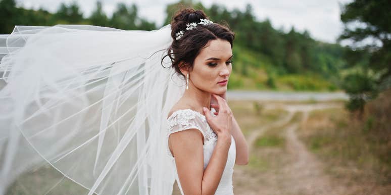 The Heartbreaking Reality Of Being Married To A Narcissist sad bride