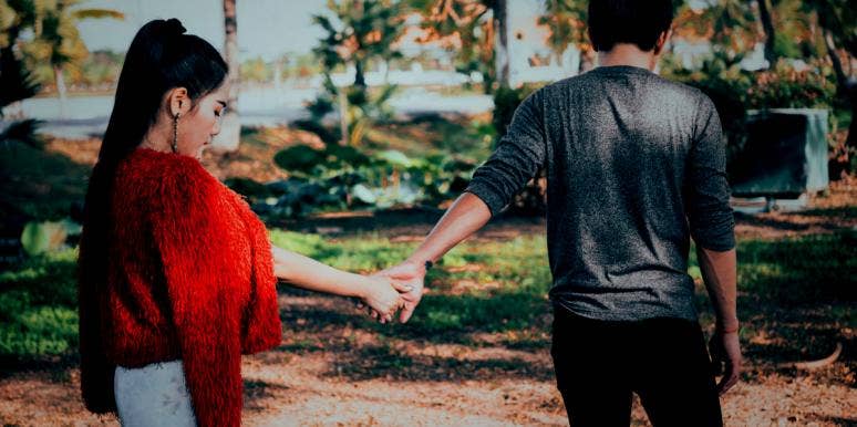 What A Man's Hands Say About Him, According To Palmistry man and woman holding hands