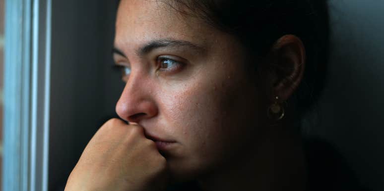 What You Learn From Growing Up Too Fast serious woman thinking