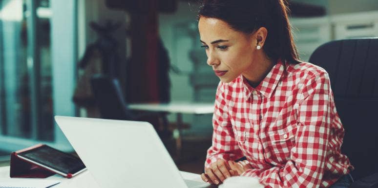 Find Out What Your Career Should Be Based On Personality woman working at laptop