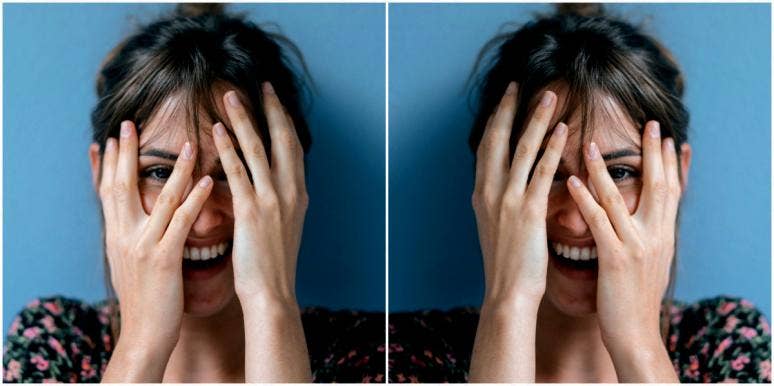 What Your Facebook Posts Reveal About Your Personality woman finding out what her Facebook posts say about her