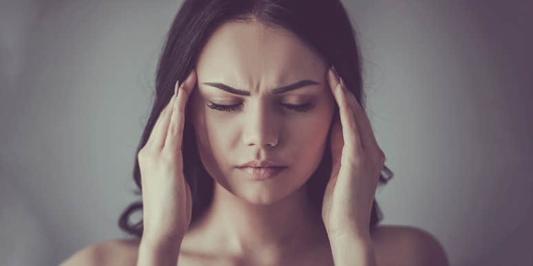 If You're Disappointed By Life, Take These 3 Immediate Actions woman having headache