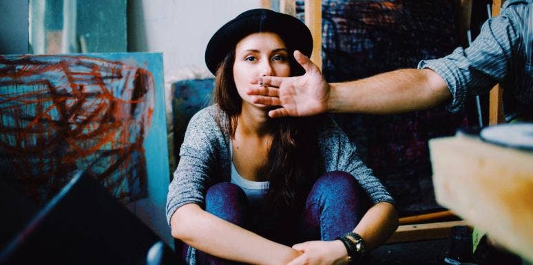 when to break up solemn woman smoking