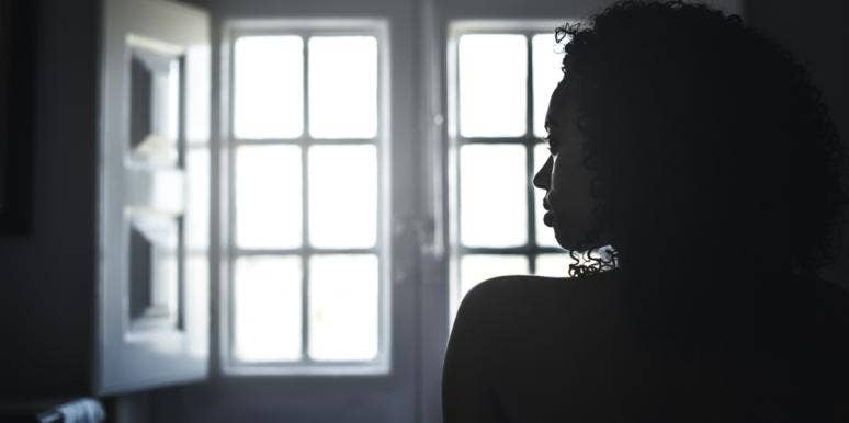 The One Thing You Will Leave Me With When You Walk Away woman in the dark