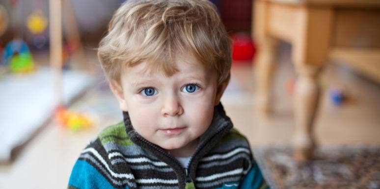 Why I Call My Son By a Fake Name toddler boy