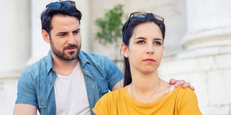 why do people cheat on people they love man with his hand on woman's shoulder