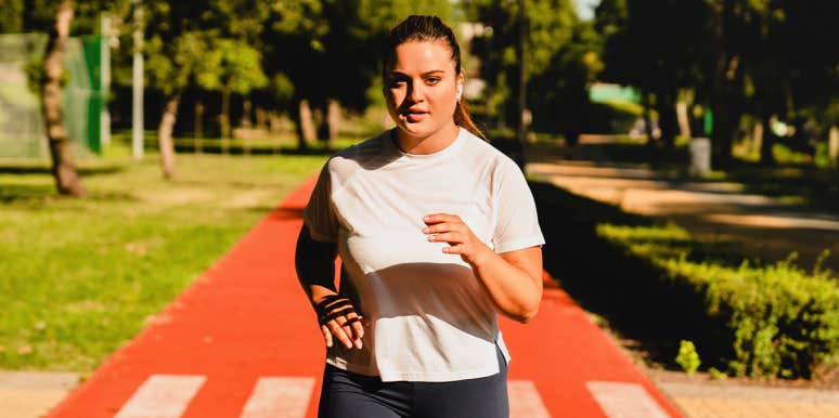 Why I Gave Up On Diets And Started Listening To My Body woman jogging