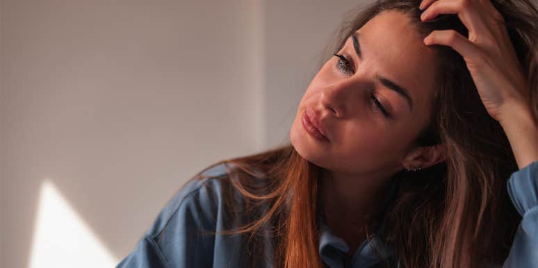 Why I Stopped Letting Myself Think About You woman overthinking