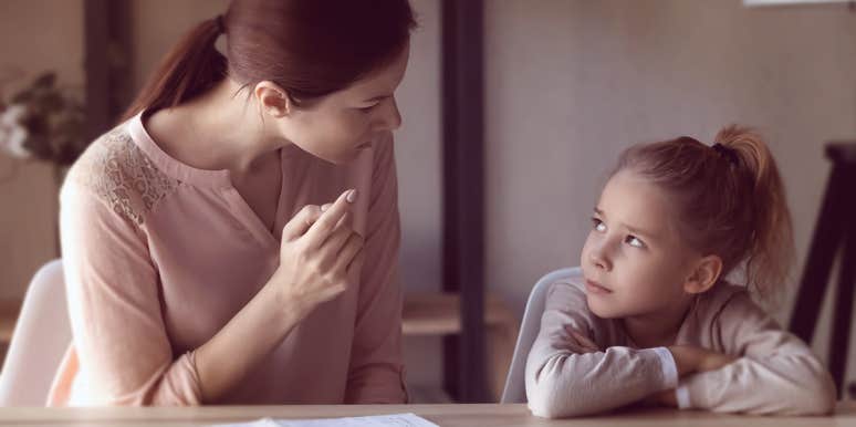 Why Believing In The 'Law Of Attraction' Makes You A Terrible Parent mom and daughter conflict