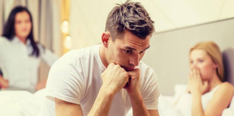 The Weird Reason Men Are More Likely To Cheat Than Women man caught cheating
